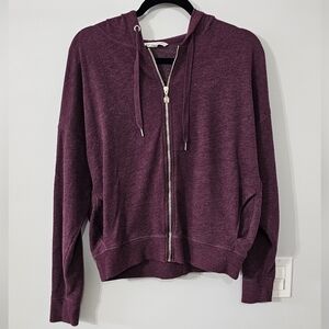 Victoria's Secret Purple Sequin Angel vs. Club Embellished Full Zip Hoodie